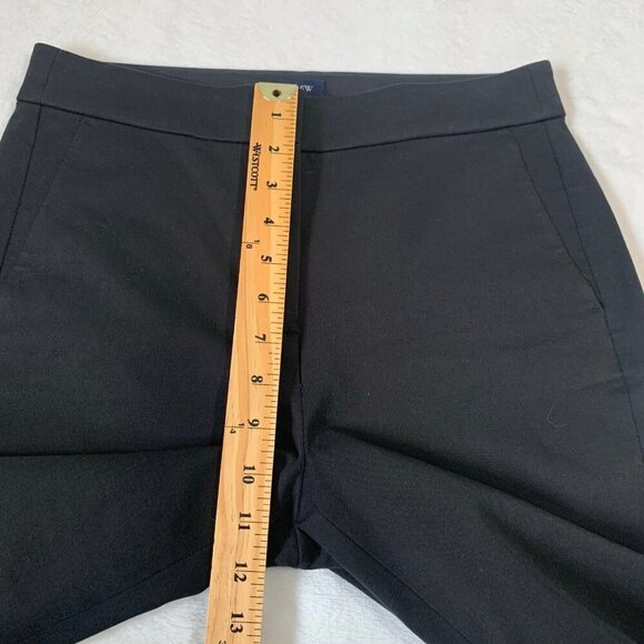 J. Crew black Kelsey flare pant cotton stretch crop length casual career pants - Picture 10 of 11